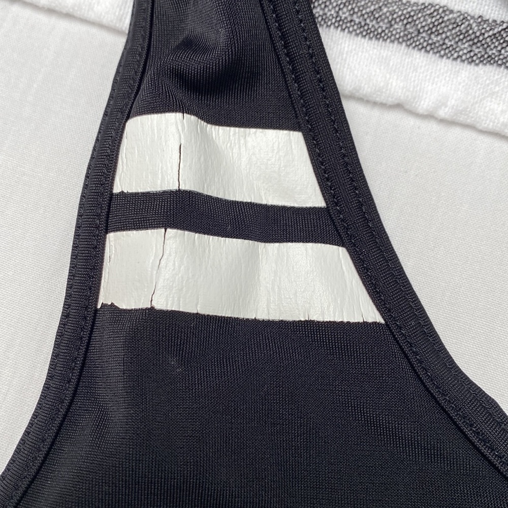 PINK - Black Comfy Racerback Pullover Sports Bra, Size Small - Picture 6 of 8